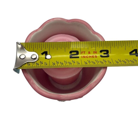 Yankee Candle Cottage Floral Votive Tea Light Holders Set of 2 Ceramic Blue Pink - Picture 10 of 10